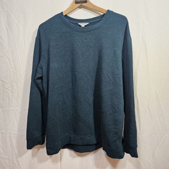Orvis Classic Collection Pullover Sweater/sweatsirt Men’s Large Green - Picture 1 of 9